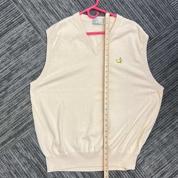 The Masters Men’s Cream V-Neck Sweater Vest Size XXL - Picture 6 of 6